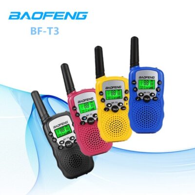 BF-T3 BAOFENG TWO WAY RADIO WALKIE TALKIE – 4 PIECES