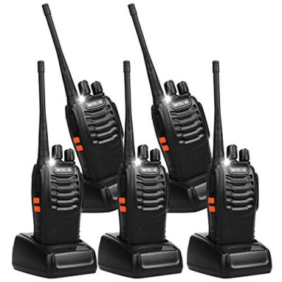 BF-888S BAOFENG TWO WAY RADIO WALKIE TALKIE – 5 PIECES