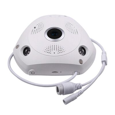 3MP 360° PANORAMIC VR CAM WIRELESS IP CAMERA FISHEYE