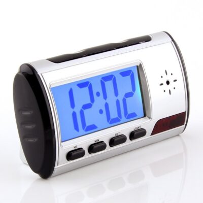 MULTI-FUNCTION TABLE CLOCK WITH HIDDEN CAMERA