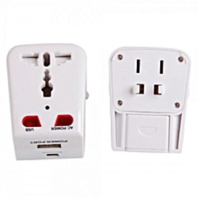 HIDDEN CAMERA SOCKET PLUG WITH MOTION DETECTION DVR CAMERA