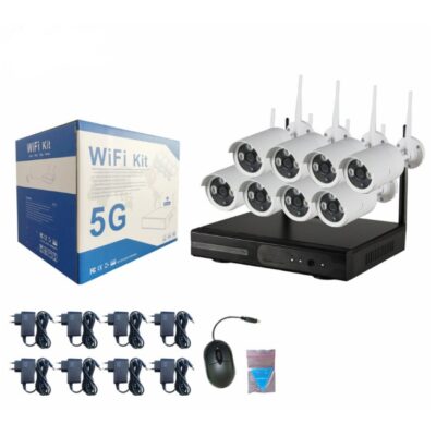 8CH WIRELESS NVR WIFI COMBO KITS CCTV CAMERA