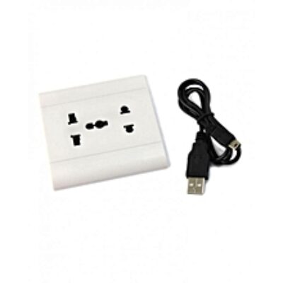 HIDDEN CAMERA WALL SOCKET WITH HIDDEN CAMERA